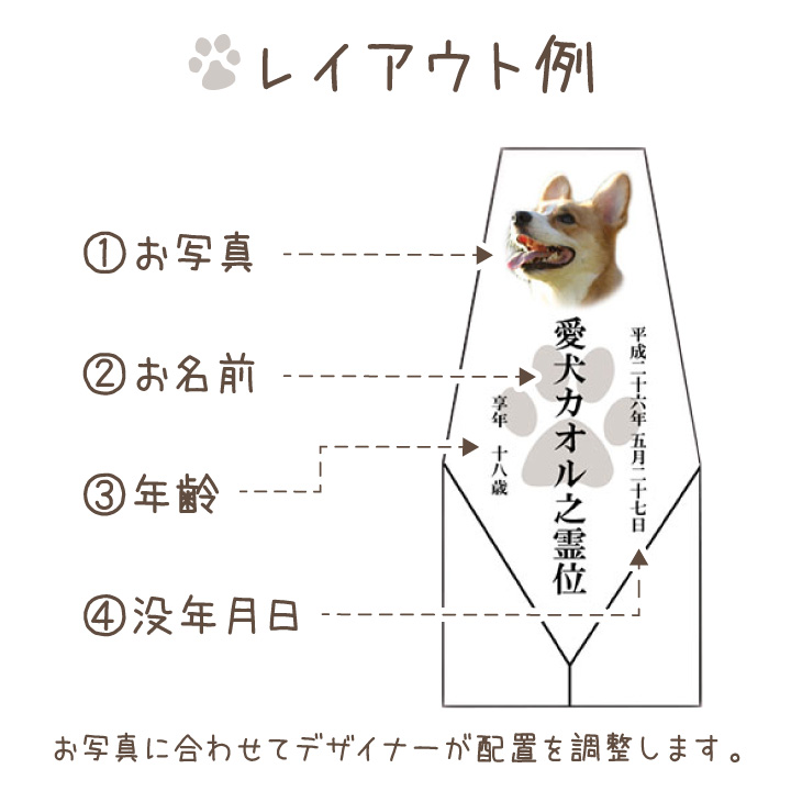 ペット位牌 モニュメントクリスタル | ペット霊園のミカタ｜ペット骨壷・ペット骨袋・ペット仏壇仏具等の仕入卸売り